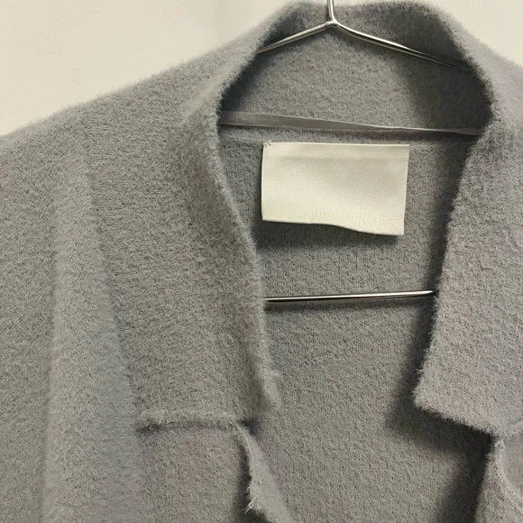 Brand new super soft thick grey cardigan S-M size - Picture 3 of 5